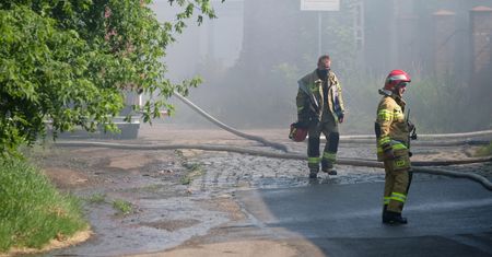 Skażenie po pożarze w Chorzowie? Strażak wskazuje na problem