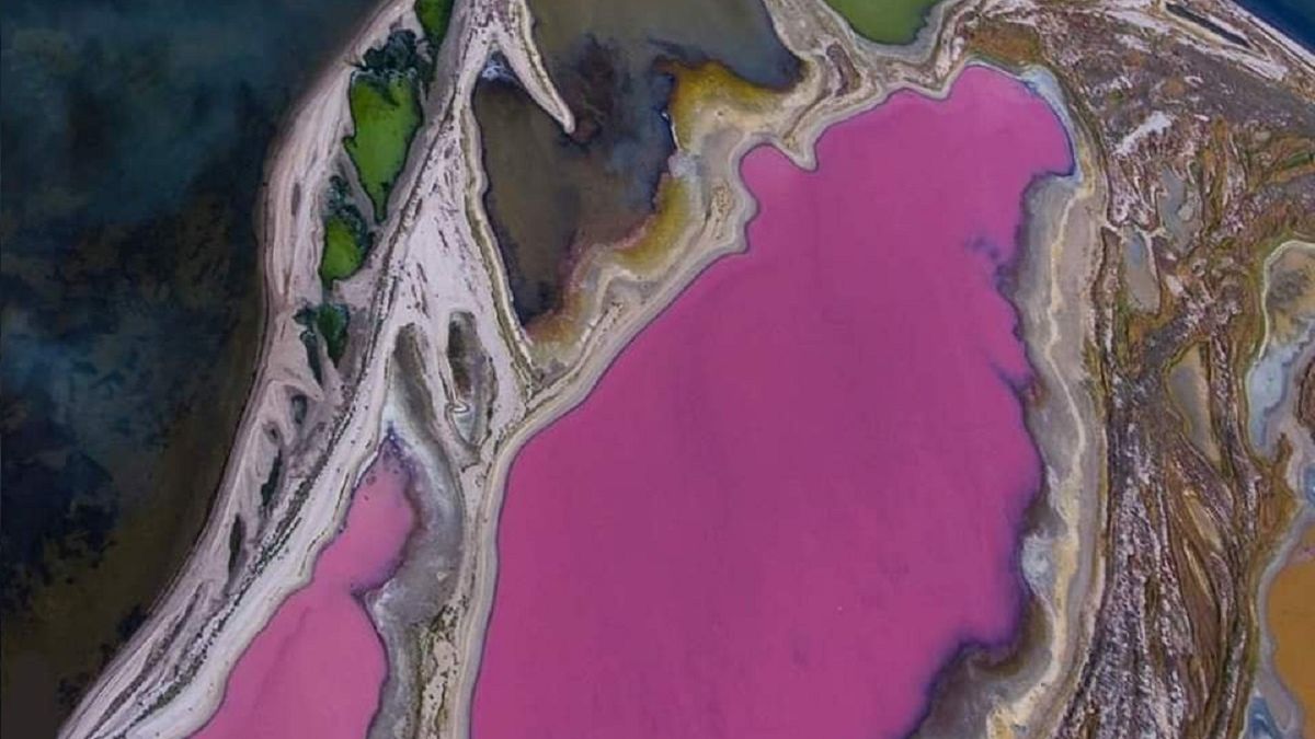 Jezioro wyschło z powodu suszy i wojny