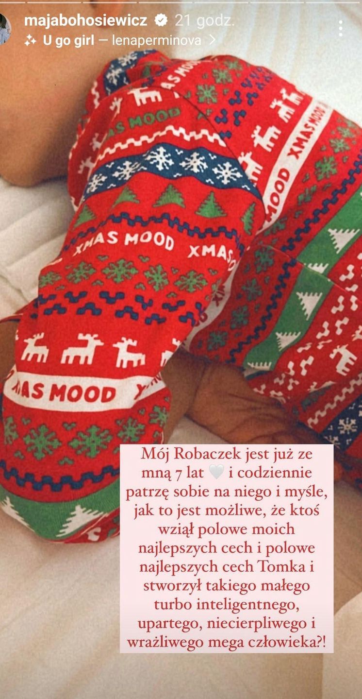 Maja Bohosiewicz świętuje 7. urodziny syna