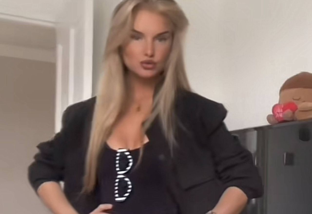 Wdzięczyła się przed kamerą. Przeraziła się, gdy obejrzała nagranie