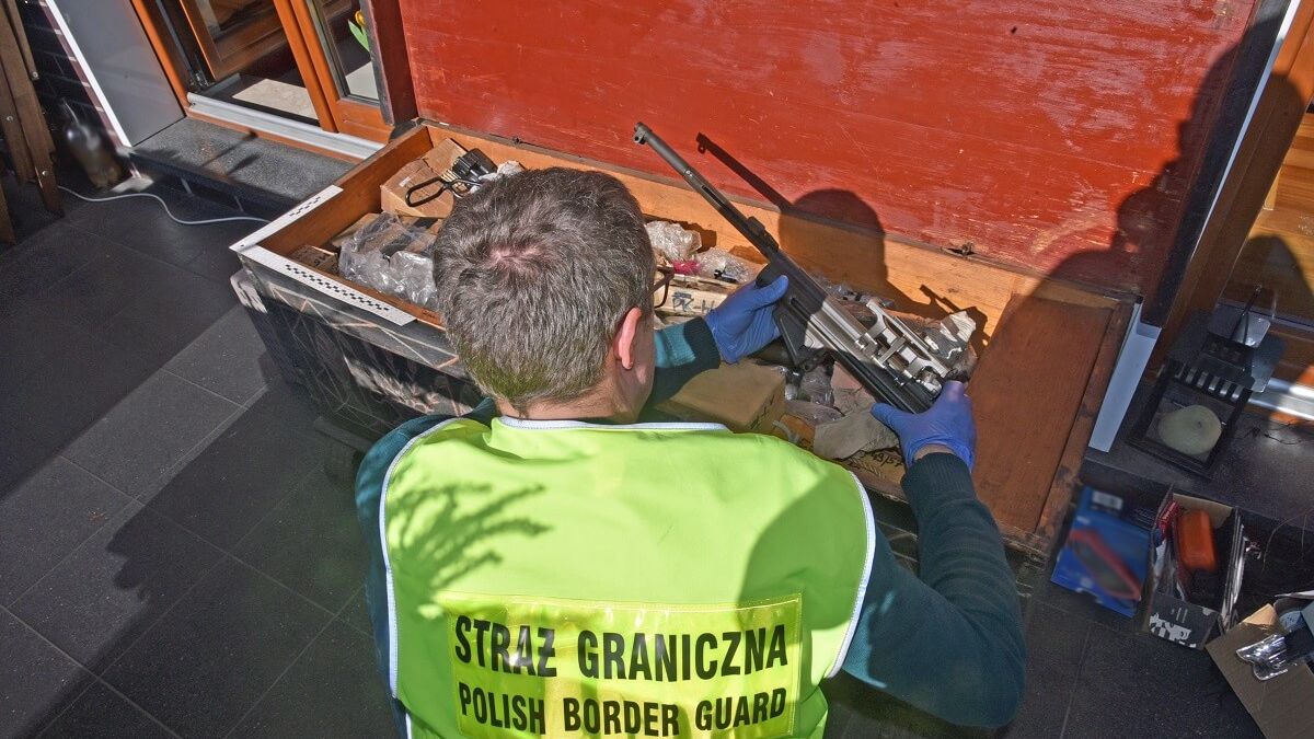 Straż Graniczna ujawniła prawdziwy arsenał