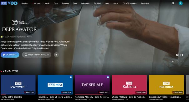 Kolejny kanał TVP zmieni logo? Na razie w TVP VOD