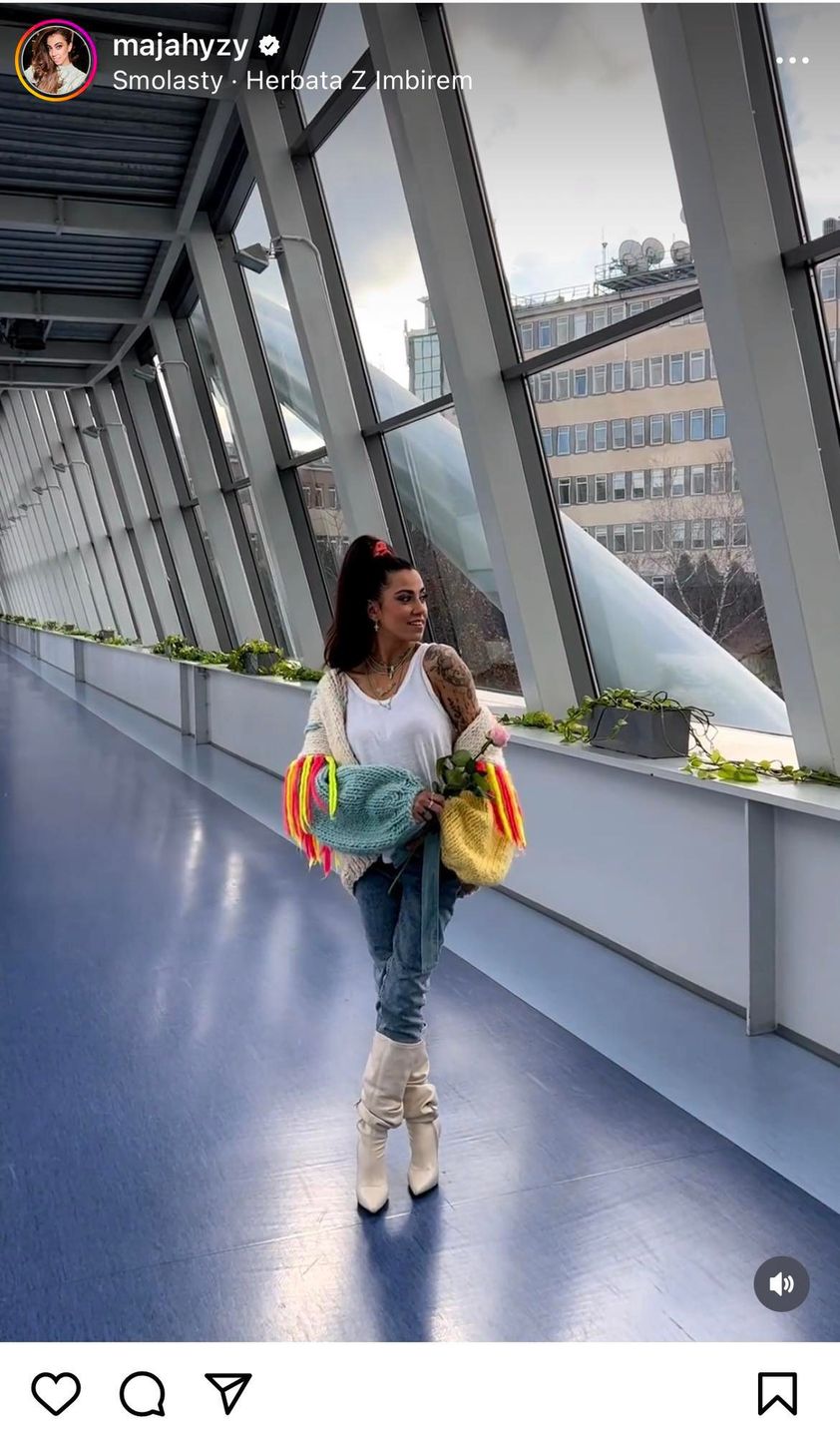 Maja Hyży pojawiła się w "Pytaniu na śniadanie" w ciekawej stylizacji 