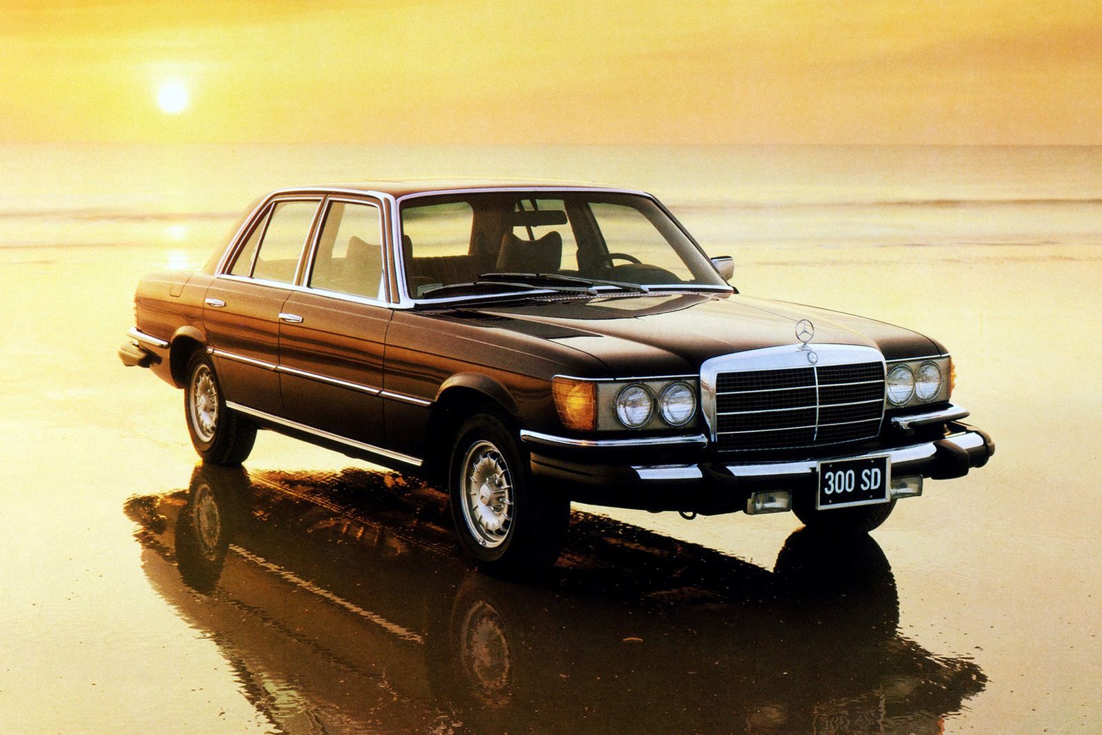 Pierwszy turbodiesel w aucie osobowym - Mercedes 300 SD Turbodiesel W116