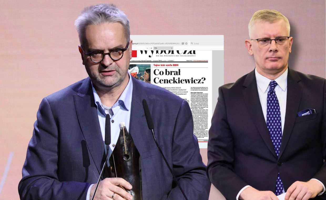 Dziennikarz złamał postanowienie sądu? Pokazał stare artykuły nt. Cenckiewicza