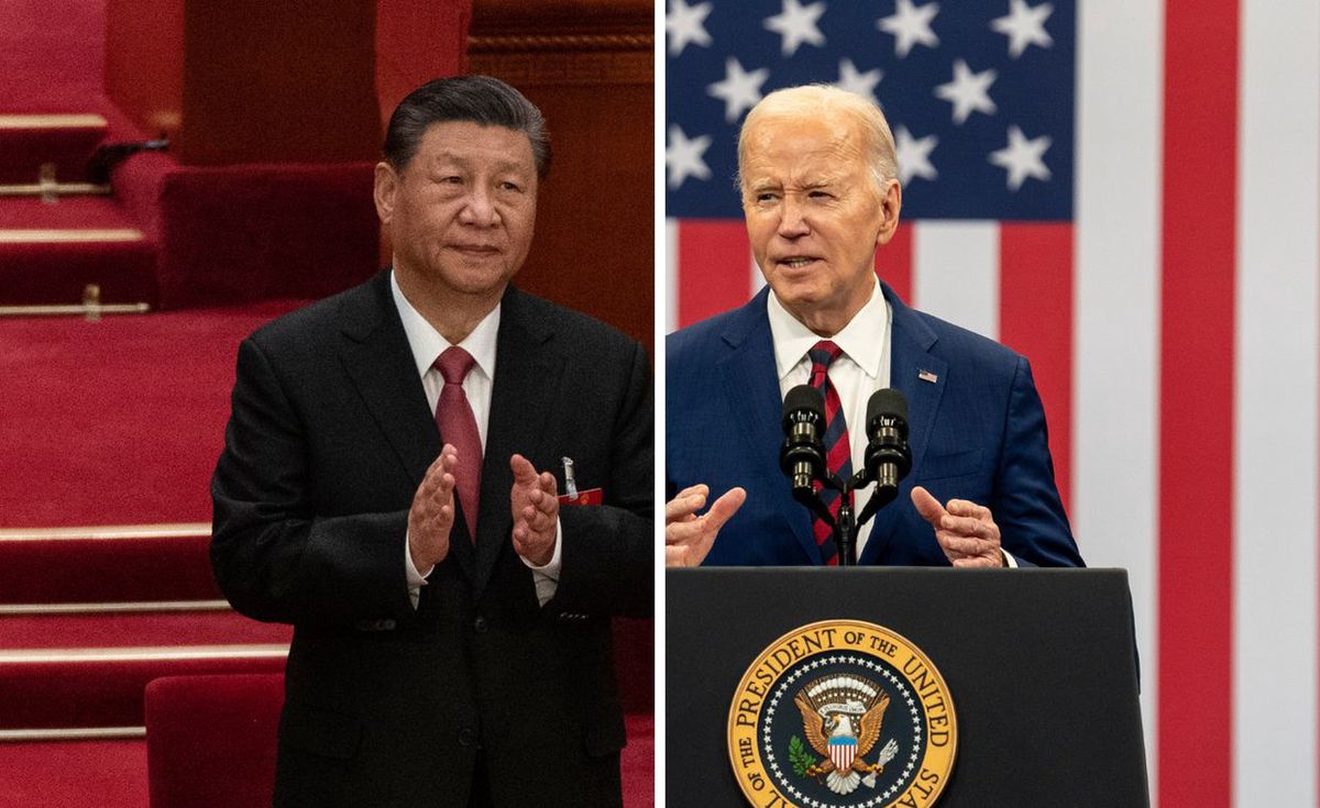 Xi Jinping, Joe Biden