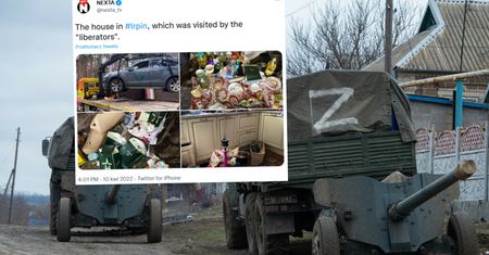 Niszczą, plądrują, dewastują. "Dzięki za gościnę Z. Przepraszamy za bałagan V"
