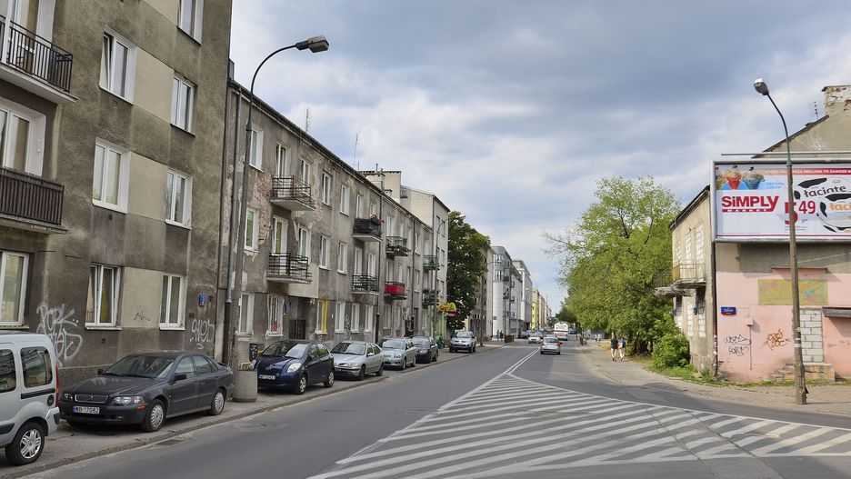 Warszawa. Awaria hydrantu na Pradze-Południe.