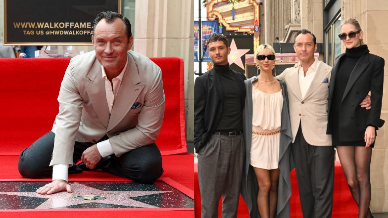 Jude Law odsłonił swoją gwiazdę w Alei Sław