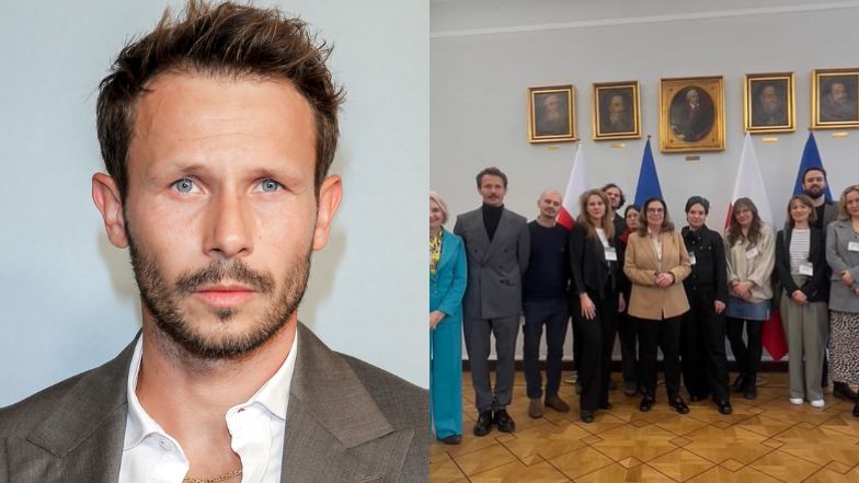 Mateusz Banasiuk spotkał się z politykami. Chodzi o tantiemy dla filmowców