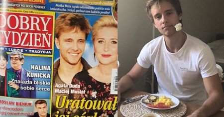 Maciej Musiał komentuje okładkę z Agatą Dudą: "A ty co zrobiłeś dla swojego kraju?"