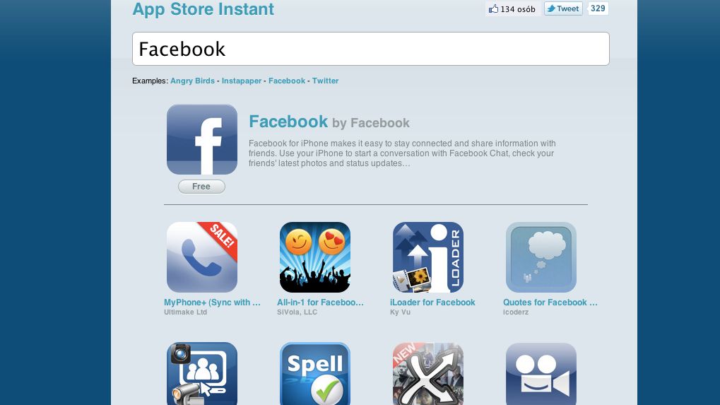 App Store Instant, czyli wyszukiwanie aplikacji w czasie rzeczywistym 1