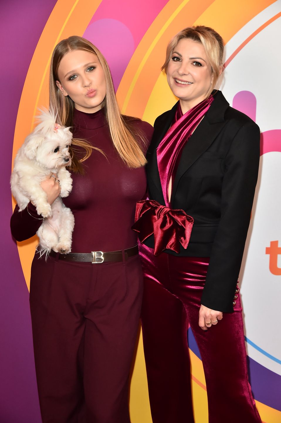 Magdalena Narożna z córką