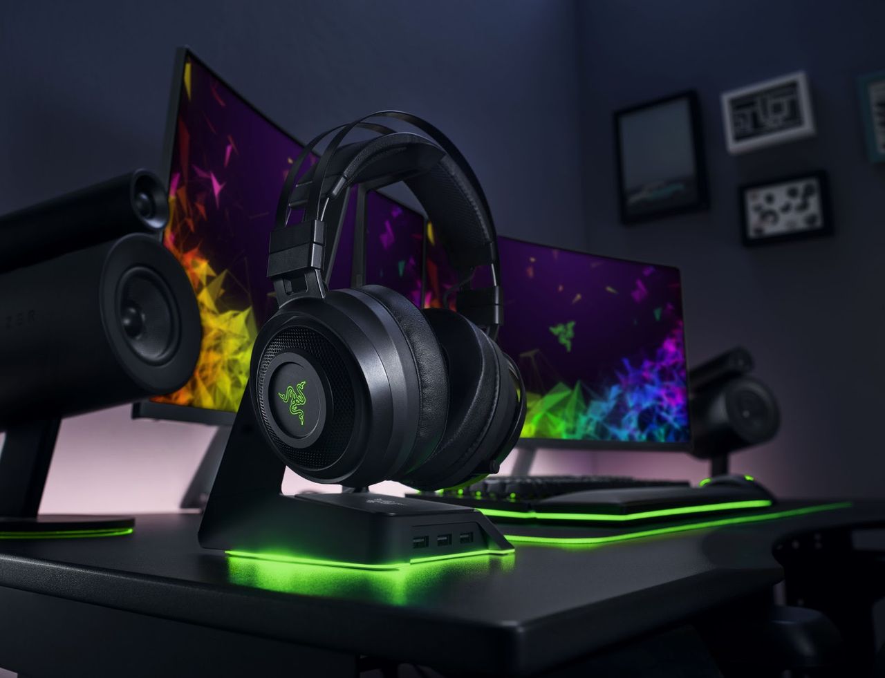 Razer Nari Ultimate – słuchawki z wibrującymi nausznicami. Oto technologia HyperSense