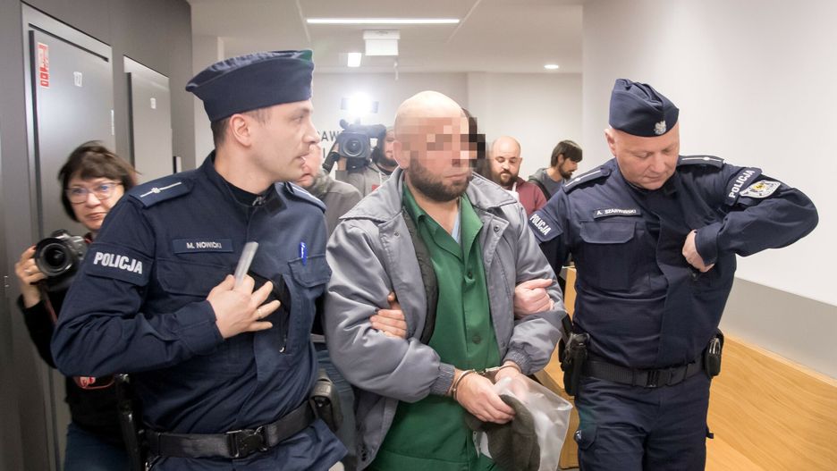 Pocz?tek kolejnego procesu Krystiana W. pseudonim Krystek przed S?dem Rejonowym w Wejherowie
27.03.2023 Wejherowo Sad Rejonowy Proces Krystiana W. pseudonim Krystek tak zwany lowca nastolatek Poczatek kolejnego procesu pierwsza rozprawa Fot. Wojciech Strozyk/REPORTER *** Local Caption ***  
N/z: Krystian W
Wojciech Strozyk/REPORTER