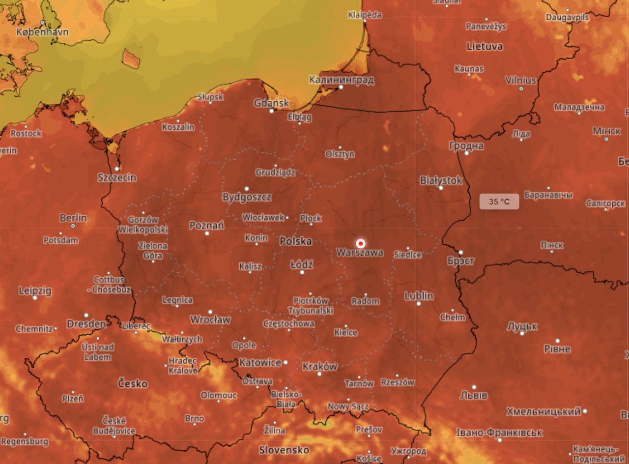 Upały w Polsce