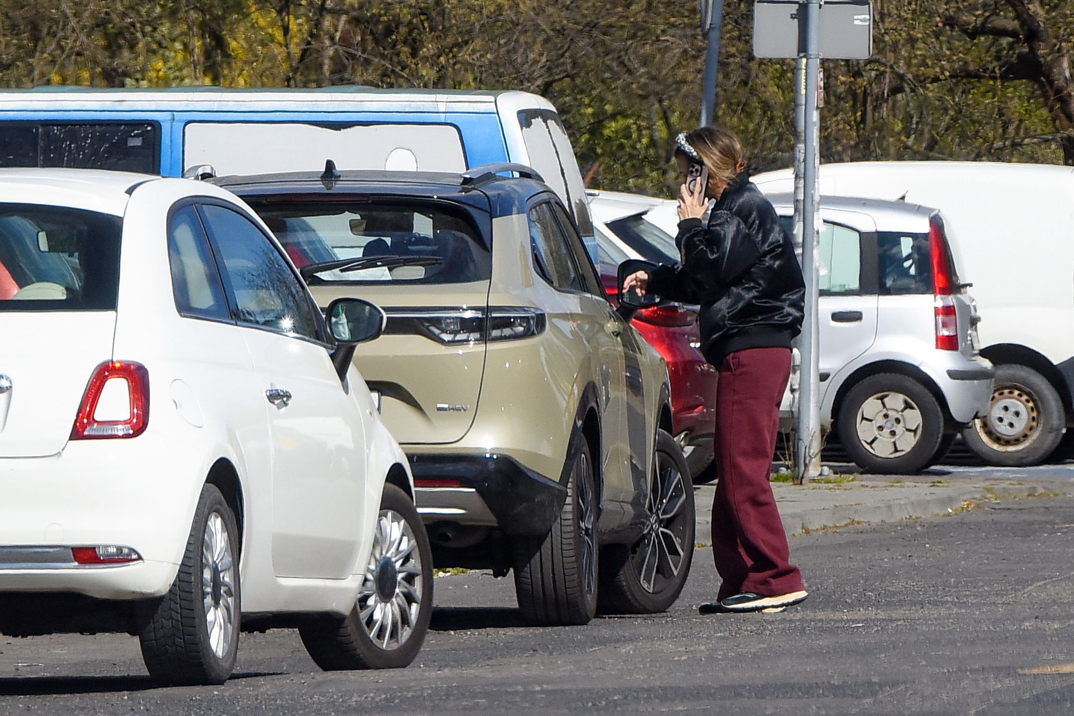 Joanna Koroniewska zostawiła auto na zakazie
