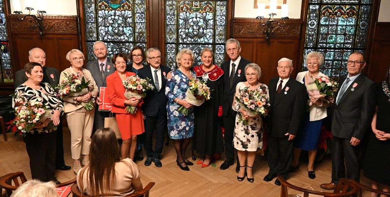 Słupsk: Złote małżeństwa, złote chwile – wyjątkowa uroczystość w ratuszu