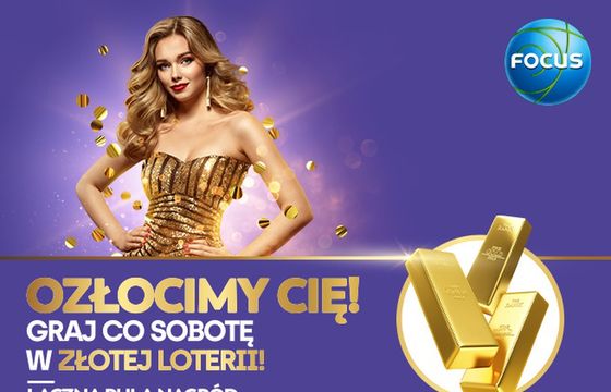 Złoto do wygrania w loterii Centrum Handlowego Focus Bydgoszcz