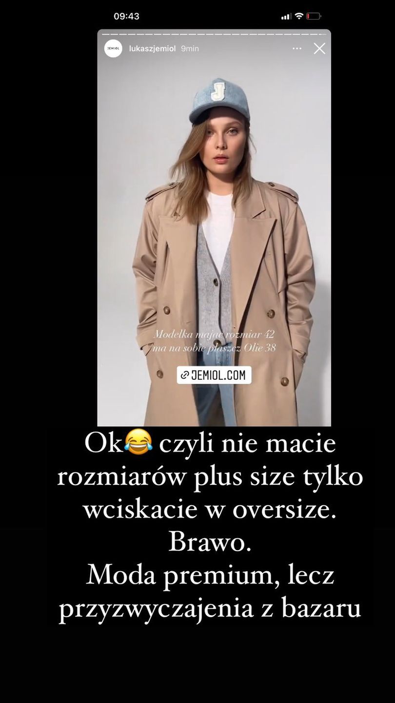 Influencerka krytykuje kolekcję Jemioła