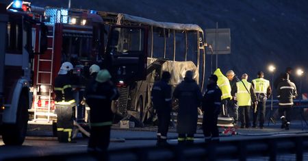 Pożar autobusu w Bułgarii. Spłonęło blisko 50 osób