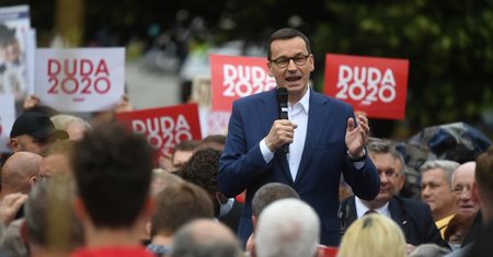 Wybory prezydenckie 2020. Mateusz Morawiecki ostro o Rafale Trzaskowskim. "Dziecko marketingu Donalda Tuska"