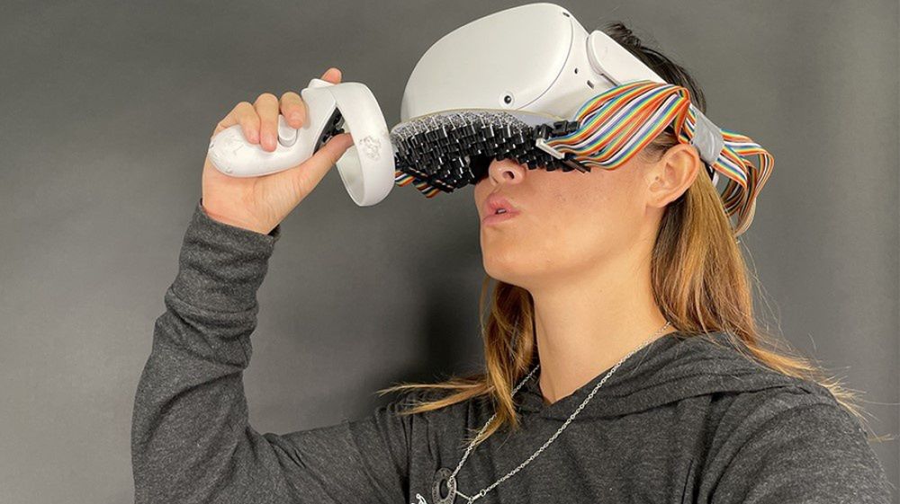 VR dla ust. Dzięki ultradźwiękom poczujesz wiatr, wodę, a nawet robaki