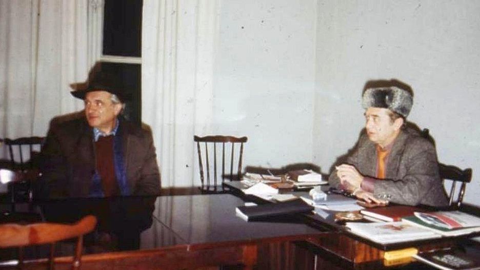 Józef Wyszomirski i Janusz Sykutera (Wojciech Obremski)