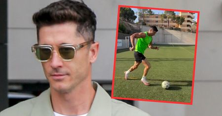 Lewandowski pokazał, jak pracuje nad formą. Po kontuzji ani śladu