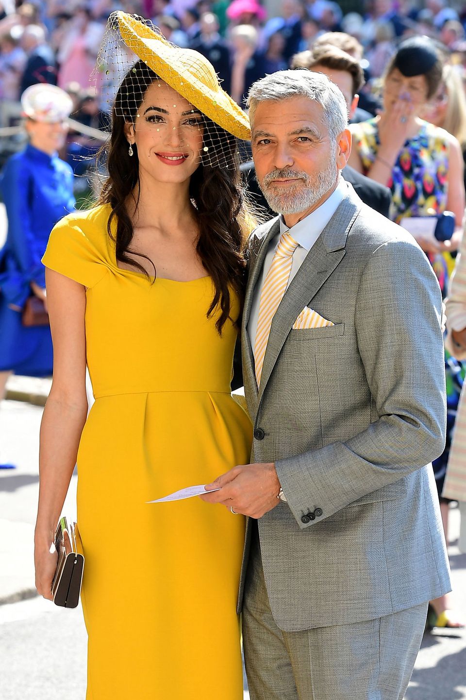 George i Amal Clooneyowie