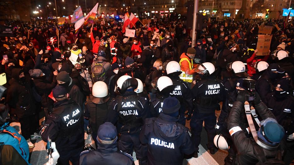 Strajk Kobiet w Warszawie