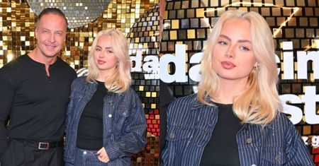 Marek Krupski śle uśmiechy ze ścianki "Tańca z Gwiazdami" u boki 19-letniej córki. Pociecha Magdy Modrej chce być aktorką