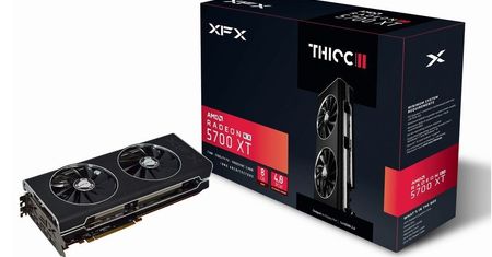 XFX Radeon RX 5700 XT THICC II - piękna karta pozuje do zdjęć