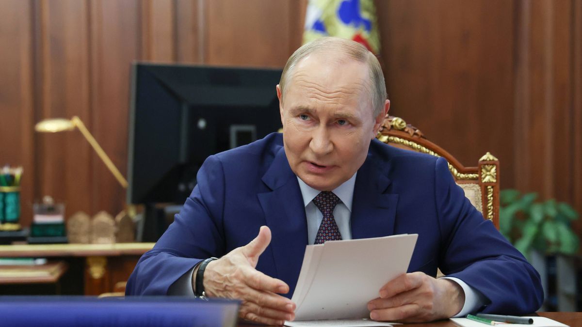 Rosyjski prezydent Władimir Putin 