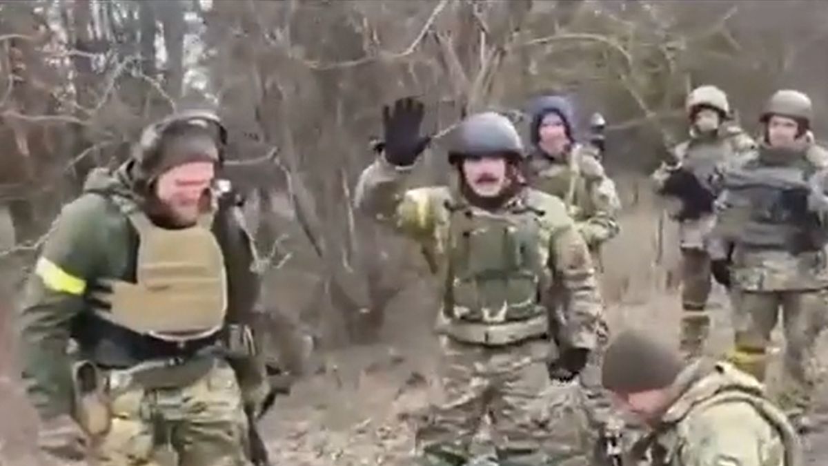 Białorusini chcą walczyć z najeźdźcą w Ukrainie 