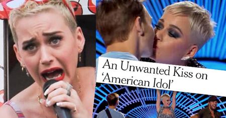 Katy Perry zmusiła uczestnika "Idola" do pocałunku! Widzowie są oburzeni: "To molestowanie seksualne!"