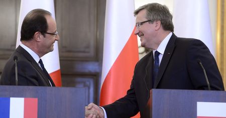 Hollande wesprze Polskę w sprawie budżetu UE