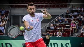 Puchar Davisa: Michał Przysiężny - Leonardo Mayer 1:3