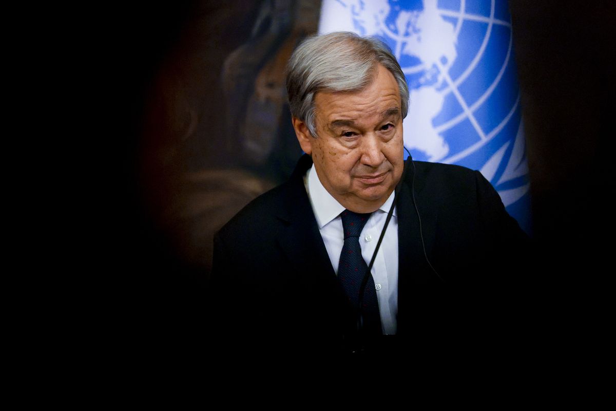 Sekretarz generalny ONZ Antonio Guterres 