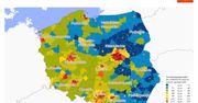 Siła nabywcza w Polsce. Wciąż widać różnice między Polską A i B [MAPA]