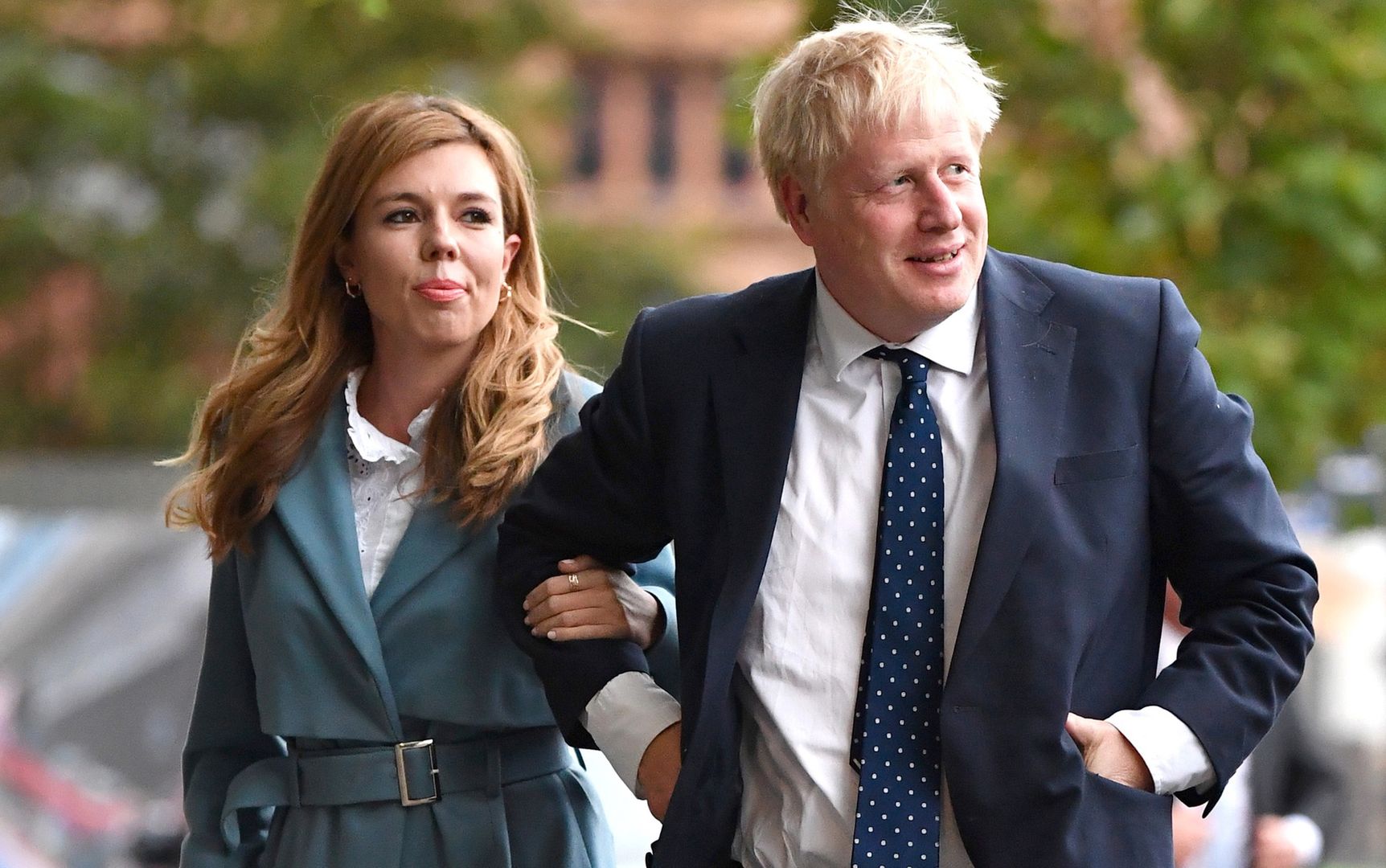 Boris Johnson i Carrie Symonds powitali na świecie wspólne dziecko