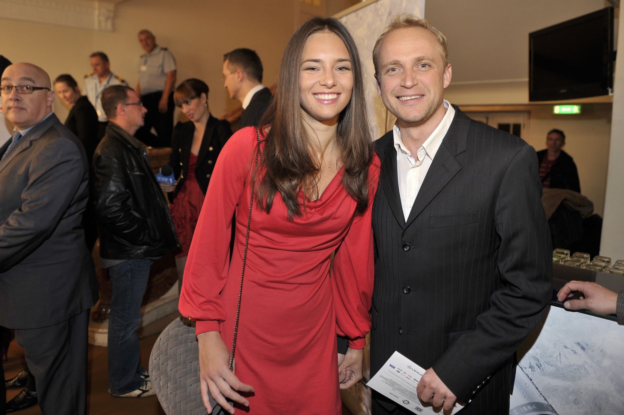 Piotr Adamczyk i Anna Czartoryska