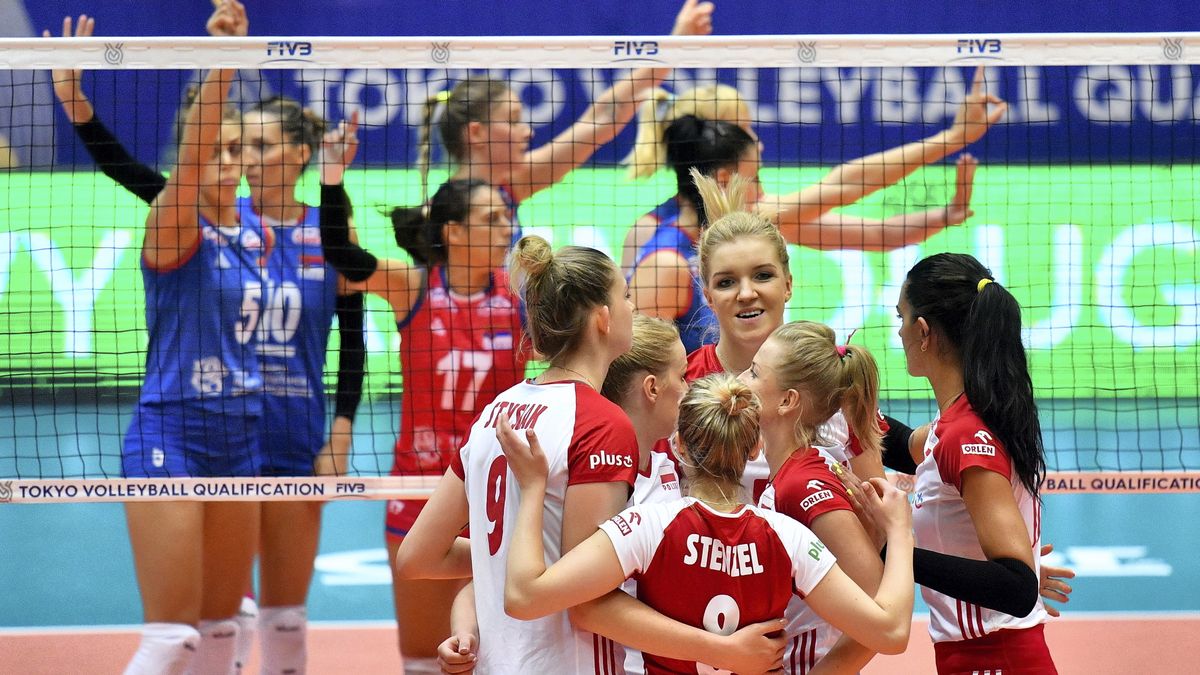 PAP / Jan Karwowski / Na zdjęciu: siatkarki reprezentacji Polski