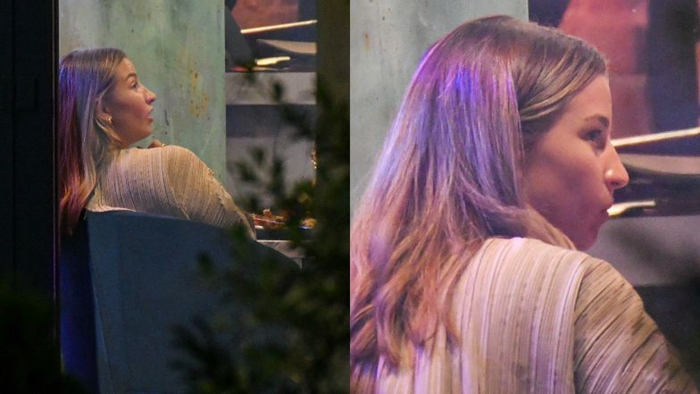 Julia Wieniawa w restauracji ze świeżymi owocami morza