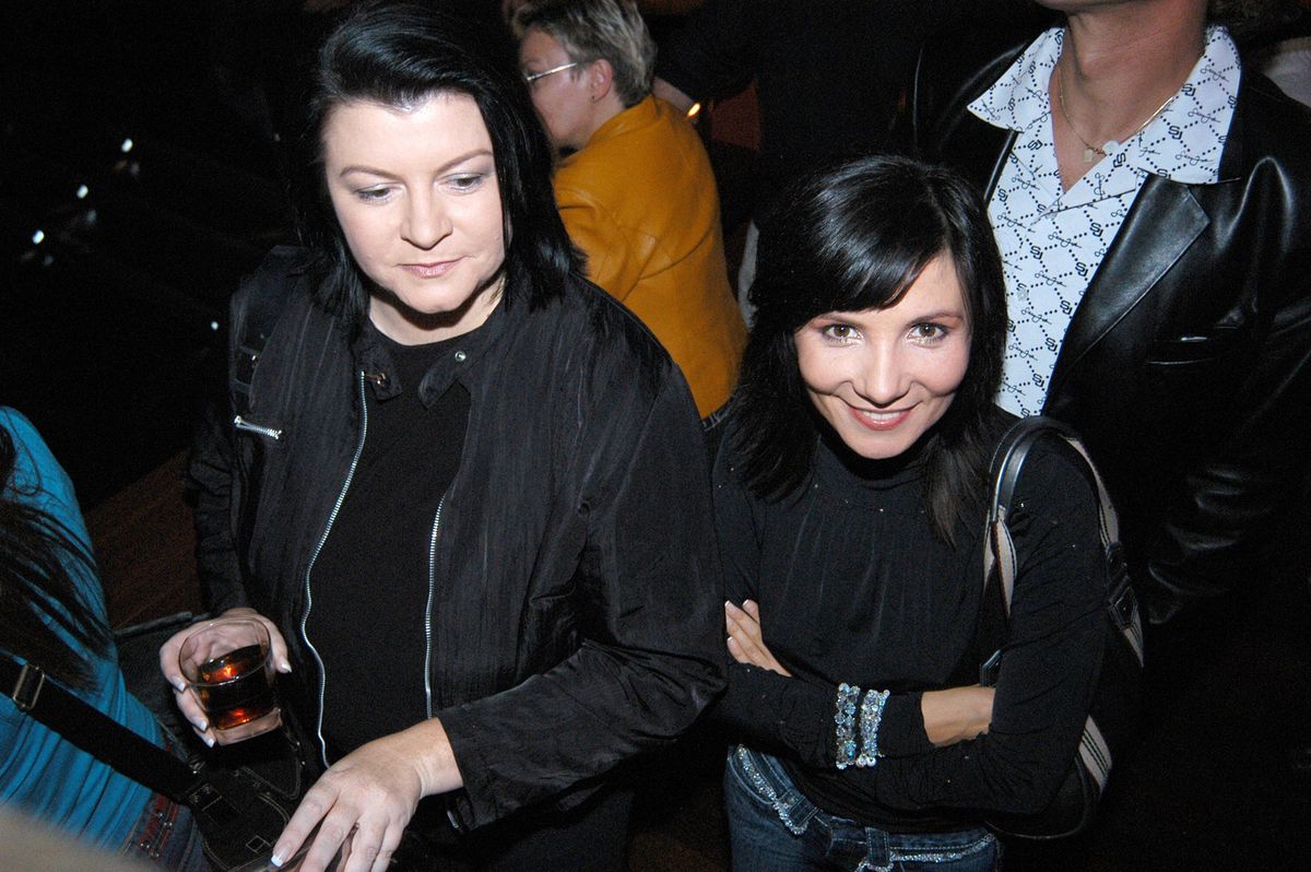 Katarzyna Kanclerz i Magda Femme na Eska Party 2004