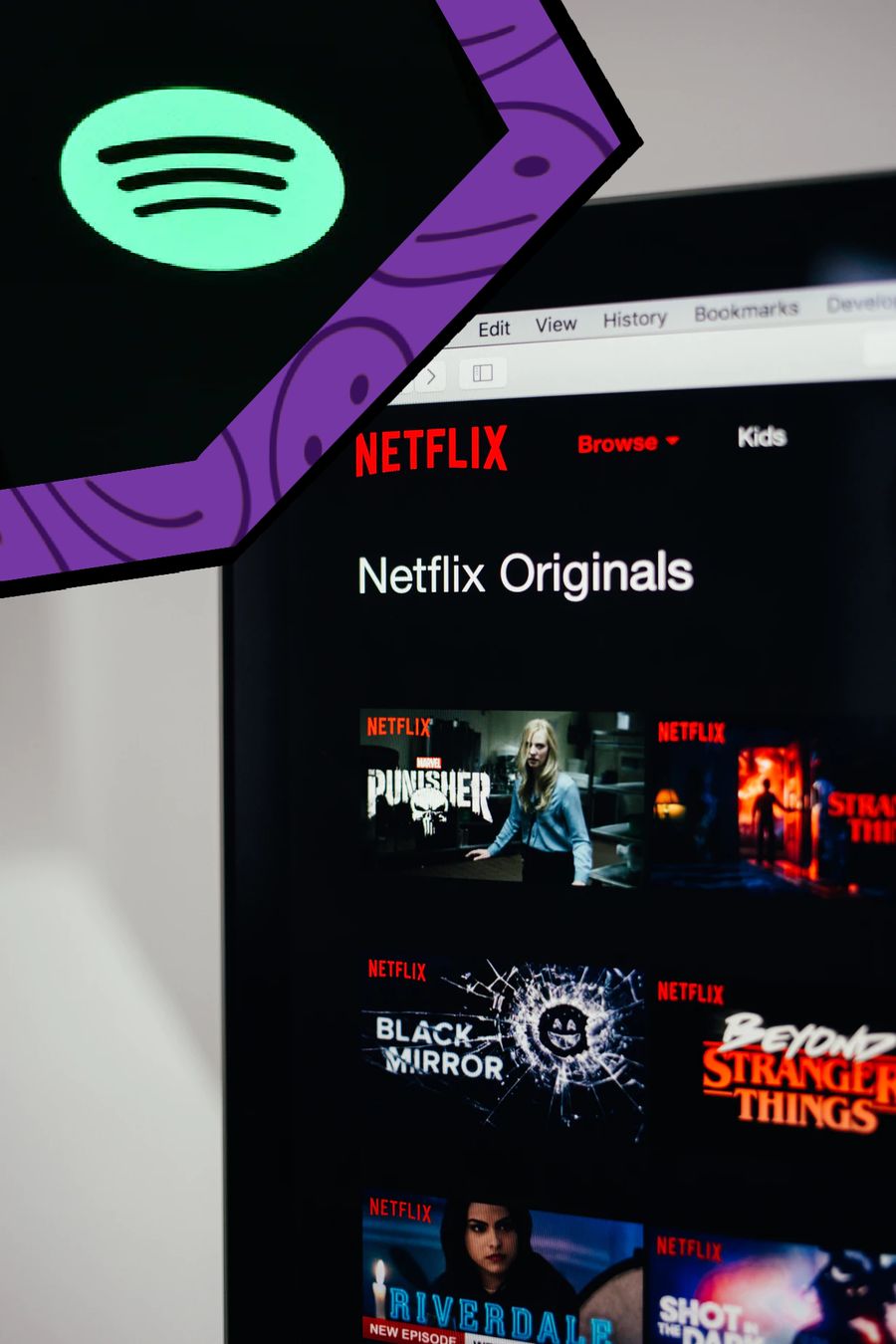 spotify na netflixie!