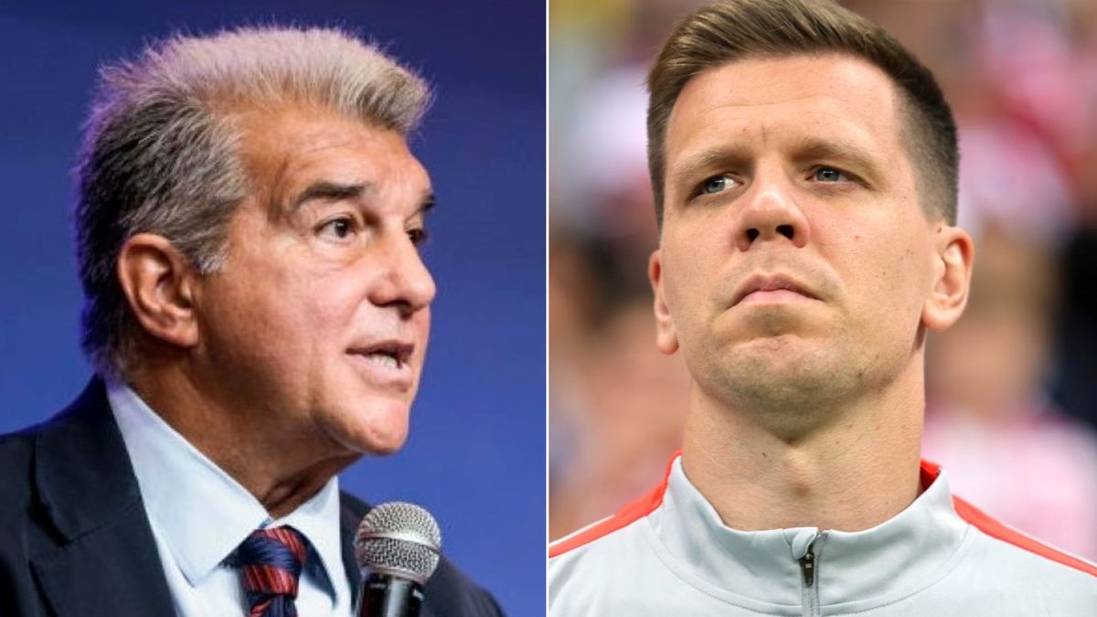 Getty Images / Javier Borrego / AFP7 via Getty Images/ WP SportoweFakty / Na zdjęciu: Joan Laporta/ Wojciech Szczęsny