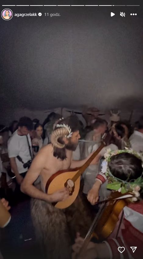 Agnieszka Grzelak i Andrzej Stoch zorganizowali imprezę w stylu "Wiedźmina"