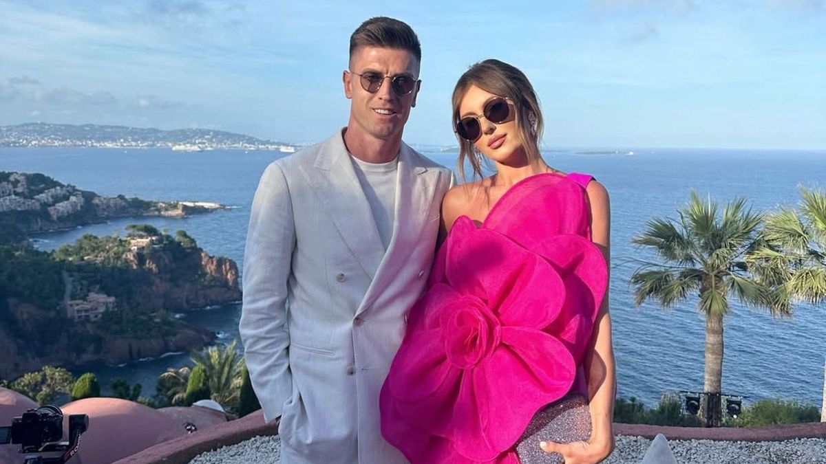 Instagram / Paulina Piątek / Krzysztof Piątek z żoną Pauliną