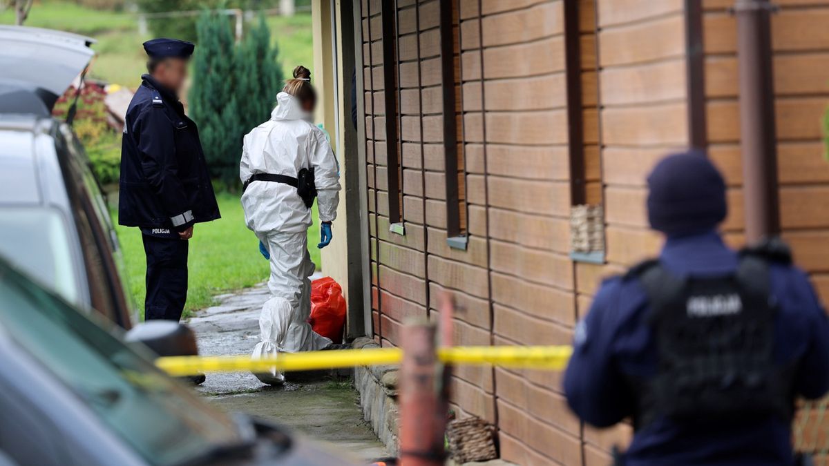 Trwają czynności na miejscu zbrodni w Barcicach Górnych